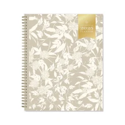 Blue Sky 2025 Day Designer Tess 8.5" x 11" Weekly Planner, Plastic Cover, Tan/Off-White (148144) Clearance