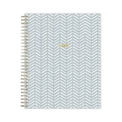 Blue Sky 2025 Day Designer The Everygirl Evan Blue 8" x 10" Monthly Planner, Plastic Cover, Blue/White (150777) Clearance