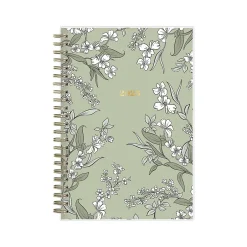 Blue Sky 2025 Day Designer The Everygirl Tuberose 5" x 8" Weekly & Monthly Planner, Plastic Cover, Green/White (150776) Outlet