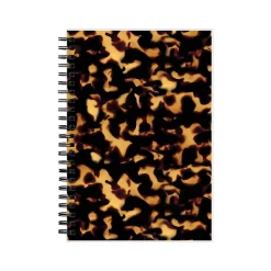 Blue Sky 2025 Fran 5" x 8" Weekly & Monthly Planner, Plastic Cover, Black/Brown (150541)