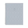 Blue Sky 2025 inkWELL Press Chevy Fog 8.5" x 11" Weekly & Monthly Planner, Plastic Cover, Gray/White (147980) Discount