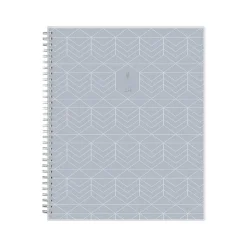 Blue Sky 2025 inkWELL Press Chevy Fog 8.5" x 11" Weekly & Monthly Planner, Plastic Cover, Gray/White (147980) Discount