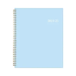 Blue Sky 2024-2025 Jordy Blue 8.5" x 11" Academic Weekly & Monthly Planner, Plastic Cover (149814) Outlet