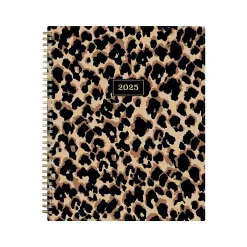 Blue Sky 2025 Katya 8.5" x 11" Weekly & Monthly Planner, Plastic Cover, Brown/Black (152483) New