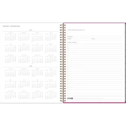 Blue Sky 2025 Kelly Ventura Magenta Blooms 8.5