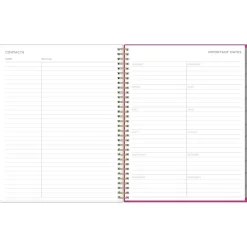 Blue Sky 2025 Kelly Ventura Magenta Blooms 8.5