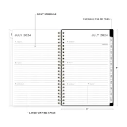 Blue Sky 2024-2025 Leopard Black 5