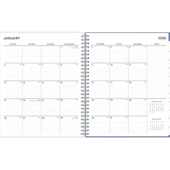 Blue Sky 2025 Lindley 8" x 10" Monthly Planner, Plastic Cover, Multicolor (101582-25) Hot