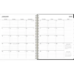 Blue Sky 2025 Lolani 8" x 10" Monthly Planner, Plastic Cover, Green/Gray (147966) New