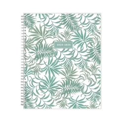 Blue Sky 2024-2025 Maquilla 8.5" x 11" Academic Weekly & Monthly Planner, Plastic Cover, Green/White (144954) Online