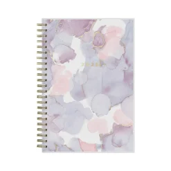 Blue Sky 2025 Marble Purple 5" x 8" Weekly & Monthly Planner, Plastic Cover, Purple/Pink (148250) Online
