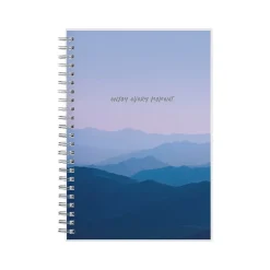 Blue Sky 2025 Moment 5" x 8" Weekly & Monthly Planner, Plastic Cover, Blue/Purple (148327) New