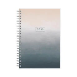 Blue Sky 2025 Montauk 5" x 8" Weekly & Monthly Planner, Plastic Cover, Gray/Beige (133875-25) Best