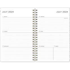 Blue Sky 2024-2025 Multicolor Smoke 5" x 8" Academic Weekly & Monthly Planner (133682-A25) Sale