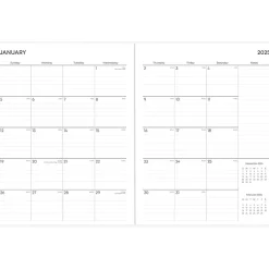 Blue Sky 2025 Paradise Again 8.5" x 11" Monthly Planner, Plastic Cover, Multicolor (148459) Hot