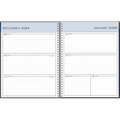 Blue Sky 2025 Passages 8.5" x 11" Weekly & Monthly Planner, Plastic Cover, Charcoal Gray (100008-25) Sale