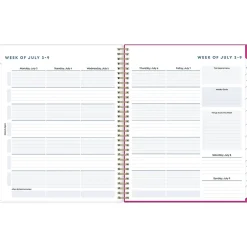 Blue Sky 2023-2024 Plans & Things Confetti Bright 8.5" x 11" Academic Weekly & Monthly Teacher Lesson Planner (136609-A24) Clearance
