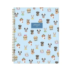 Blue Sky 2025 Pooch Party 8.5" x 11" Weekly & Monthly Planner, Plastic Cover, Multicolor (152478) Outlet
