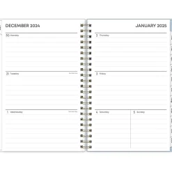 Blue Sky 2025 Pooch Party 5" x 8" Weekly & Monthly Planner, Plastic Cover, Multicolor (152479) Best