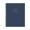 Blue Sky 2024-2025 Pucker 8.5" x 11" Academic Weekly & Monthly Planner, Plastic Cover, Navy (146759) Discount