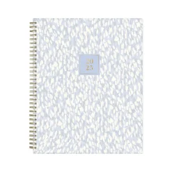Blue Sky 2025 Rachel Parcell Parcella 8.5" x 11" Weekly & Monthly Planner, Plastic Cover, Blue/White (151203) Outlet