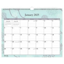 Blue Sky 2025 Rue Du Flore 15" x 12" Monthly Wall Calendar, Blue/Purple (101611-25) Hot