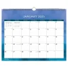 Blue Sky 2025 Savoy Cool 15" x 12" Monthly Wall Calendar, Blue (148770-25) Sale