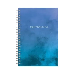 Blue Sky 2025 Savoy Cool 5" x 8" Weekly & Monthly Planner, Plastic Cover, Blue (148763-25) Outlet