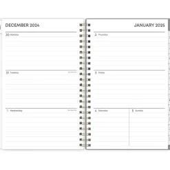 Blue Sky 2025 Sophie 5" x 8" Weekly & Monthly Planner, Plastic Cover, Multicolor (140088-25)