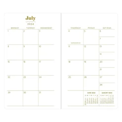 Blue Sky 2024-2026 The House That Lars Built Aster 3.6" x 6.1" Academic Monthly Planner, Plastic Cover, Multicolor (145926) Online