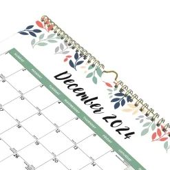 Blueline 2025 12.25" x 27" Three-Month Wall Calendar, Multicolor (C171129)