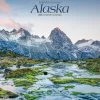 BrownTrout 2025 Alaska Wild & Scenic 12" x 24" Monthly Square Wall Calendar (9781975474430) Outlet