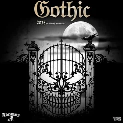 BrownTrout 2025 Alchemy Gothic 12" x 12" Monthly Square Wall Calendar (9781975483104) Clearance