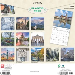 BrownTrout 2025 Germany 12" x 12" Monthly Wall Calendar (9781975478056) Best