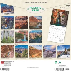 BrownTrout 2025 Grand Canyon National Park 12" x 12" Monthly Square Wall Calendar (9781975474850) Outlet
