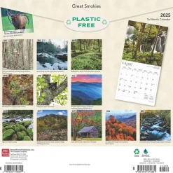 BrownTrout 2025 Great Smokies 12" x 12" Monthly Wall Calendar (9781975474881) Discount