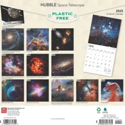 BrownTrout 2025 Hubble Space Telescope 12" x 12" Monthly Wall Calendar (9781975477172) Best