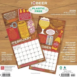 BrownTrout 2025 I Love Beer 12" x 12" Monthly Wall Calendar (9781975479459) Outlet