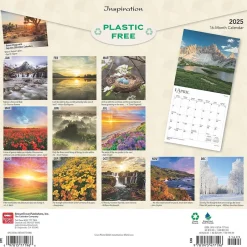 BrownTrout 2025 Inspiration 12" x 12" Monthly Wall Calendar (9781975477196)