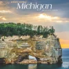 BrownTrout 2025 Michigan Wild & Scenic 12" x 24" Monthly Square Wall Calendar (9781975475277) Outlet