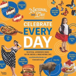 BrownTrout 2025 National Day 12" x 12" Monthly Square Wall Calendar (9781975479985) Online