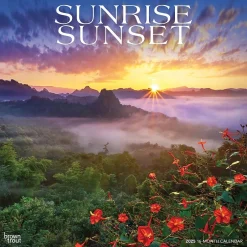 BrownTrout 2025 Sunrise Sunset 12" x 12" Monthly Wall Calendar (9781975475758) Online