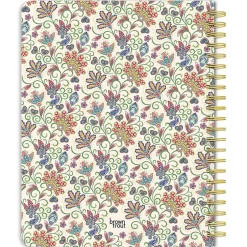BrownTrout 2025 Tuscan Delight 6" x 7.75" Weekly Desk Planner, Paper Cover, Multicolored (9781975480615) New