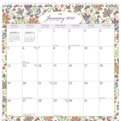 BrownTrout 2025 Tuscan Delight 12" x 12" Monthly Wire-O Wall Calendar (9781975478513) Discount