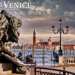BrownTrout 2025 Venice 12" x 12" Monthly Wall Calendar (9781975476311) Online
