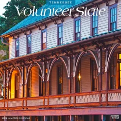 BrownTrout 2025 Volunteer State Tennessee Places 12" x 12" Monthly Wall Calendar (9781975483067) Discount