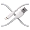 360 Electrical Fluid Lightning to USB-A Charging Cable, 5 ft., Powder (3E0794-PDW8NA)