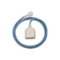 Surge Protectors & Power Strips<360 Electrical Harmony Collection Habitat+4.8A USB Extension for Most Smartphones, Cream (360614)
