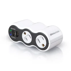 Surge Protectors & Power Strips<360 Electrical PowerCurve 2 Outlet Rotatable, 306 Joules (36053)