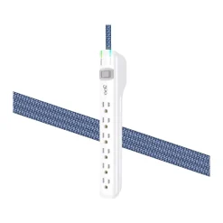 Surge Protectors & Power Strips<360 Electrical Suite Braided 3" Cable, Twilight (360313-ST)